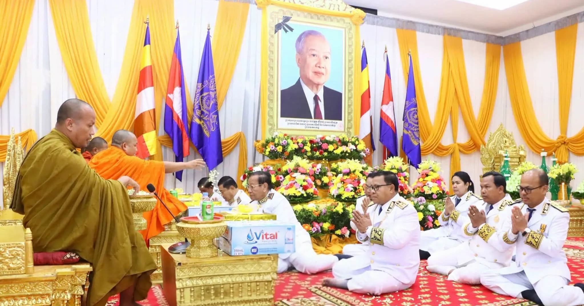 រដ្ឋបាលខេត្តមណ្ឌលគិរី ប្រារព្ធពិធីគោរពព្រះវិញ្ញាណក្ខន្ធ ព្រះករុណា «ព្រះបរមរតនកោដ្ឋ» គម្រប់ខួប ១៤ឆ្នាំ