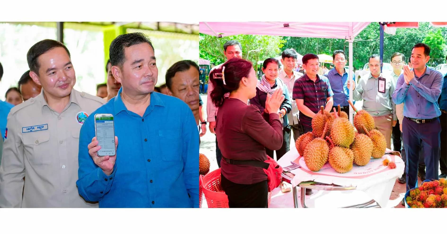 អភិបាលខេត្តកំពង់ចាម​ អះអាងថា​ ការចុះបញ្ជីម៉ាកសមូហភាព និងCamGap ដែលមានQR Code ដើម្បីការពារកសិផលផ្លែទុរេនសហគមន៍បែកអន្លូង ស្រុកស្ទឹងត្រង់